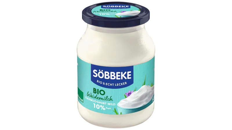 Bio Weidemilch Rahmjoghurt mild 10 % Fett