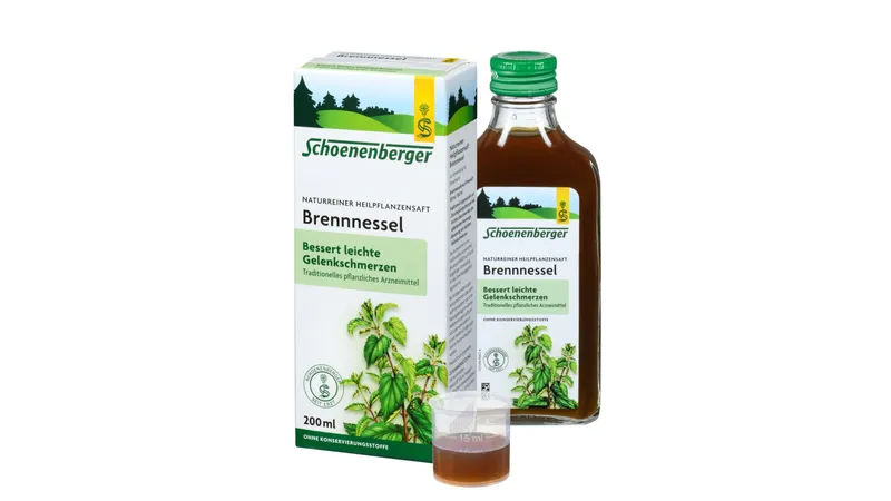 Brennnessel, Naturreiner Heilpflanzensaft bio