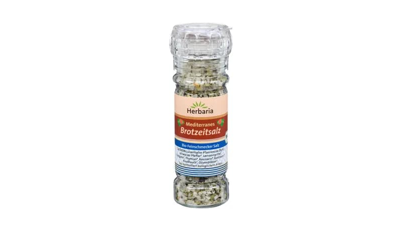 Mediterranes Brotzeitsalz bio Mühle