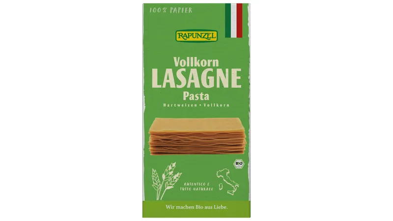 Lasagne-Platten Vollkorn
