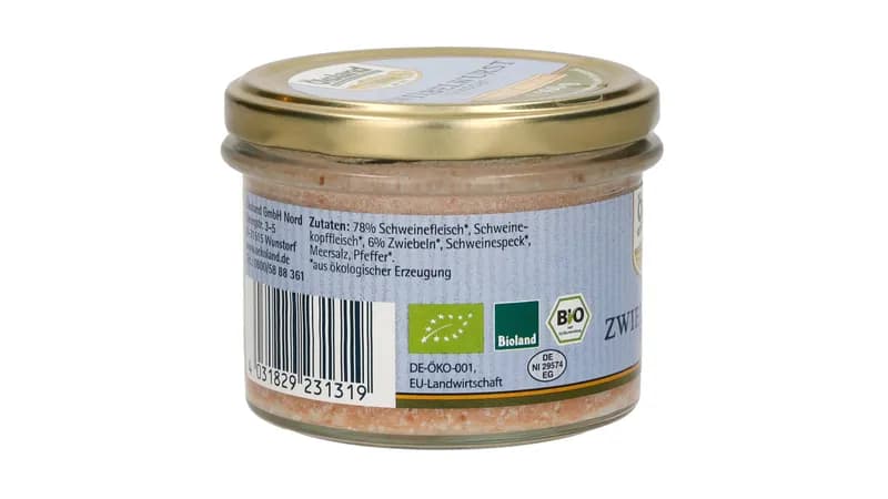 Zwiebelwurst gekocht in Gourmet-Qualität
