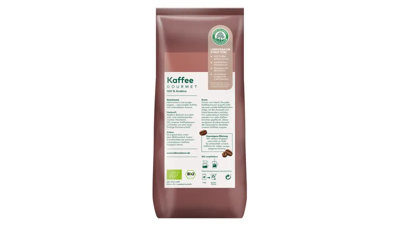 Kaffee Gourmet, klassisch, gemahlen