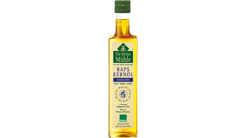 Kl.Mühle Raps-Kernöl KALT-WARM-HEISS 500ml