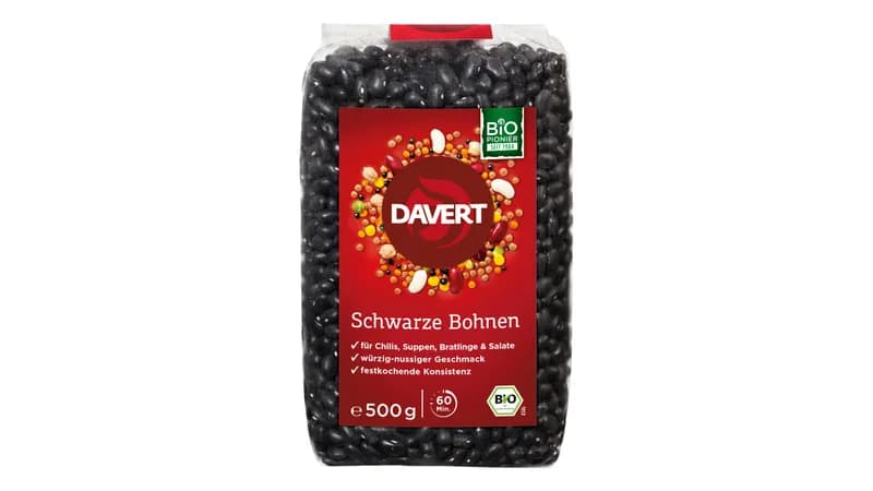 Schwarze Bohnen 500g