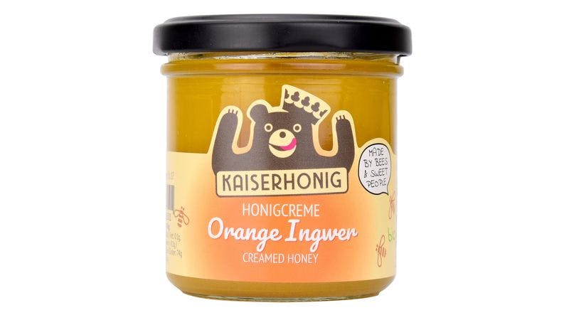 Orange Ingwer Honigcreme