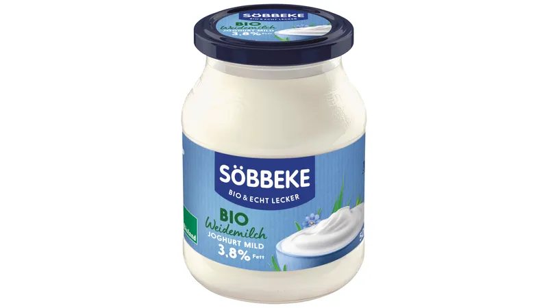 Bio Weidemilchjoghurt natur mild 3,8 % Fett