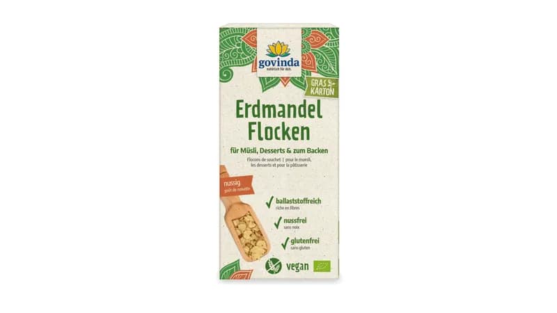 Erdmandel-Flocken