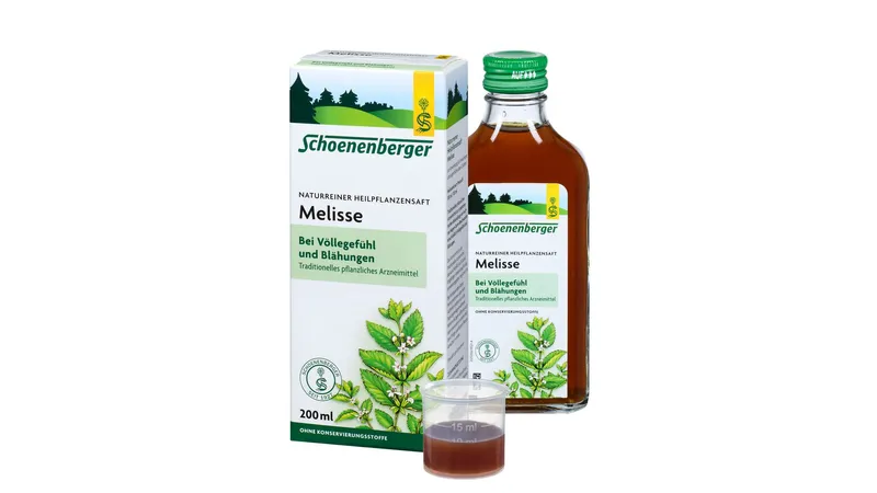 Melisse, Naturreiner Heilpflanzensaft bio