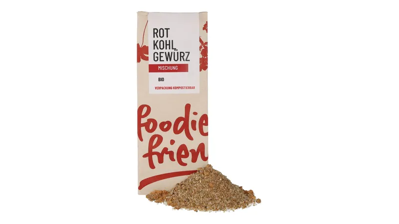BIO Rotkohlgewürz in einer kompostierbaren Tüte von foodie & friends Gallerie Bild 1