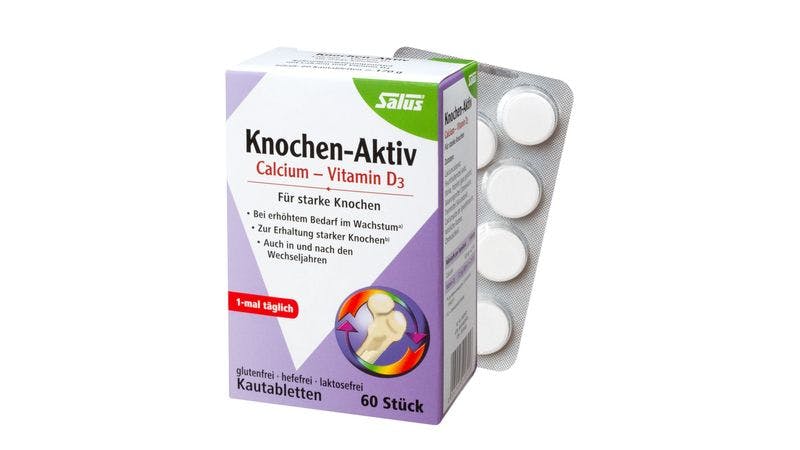Salus® Knochen-Aktiv Calcium - Vitamin D3 60 Tbl