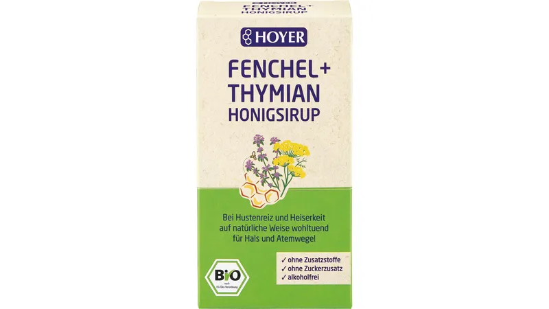 Fenchel + Thymian Honigsirup