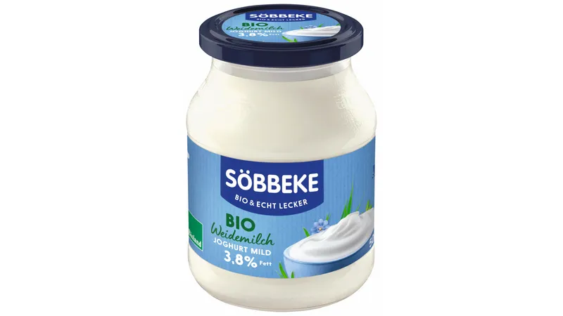 Bio Weidemilchjoghurt natur mild 3,8 % Fett
