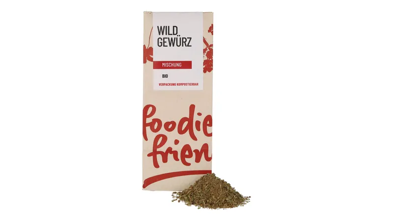 BIO Wildgewürz in einer kompostierbaren Tüte von foodie & friends Gallerie Bild 1