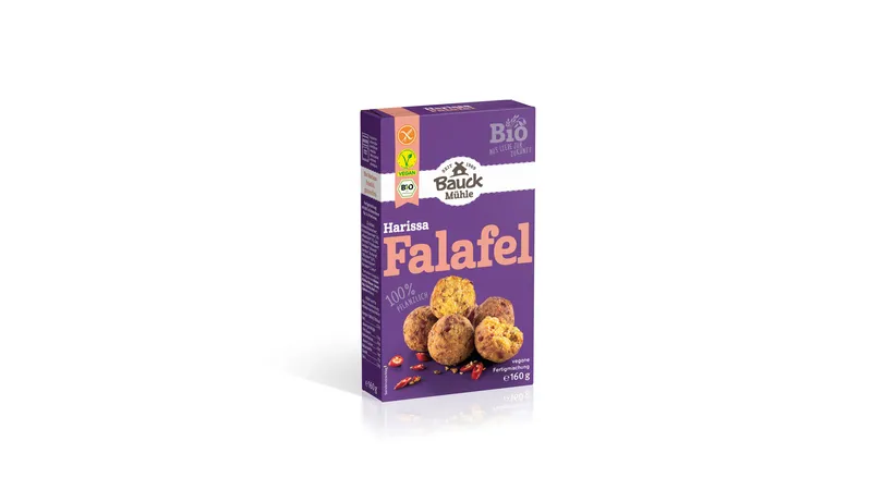Harissa Falafel glutenfrei Bio