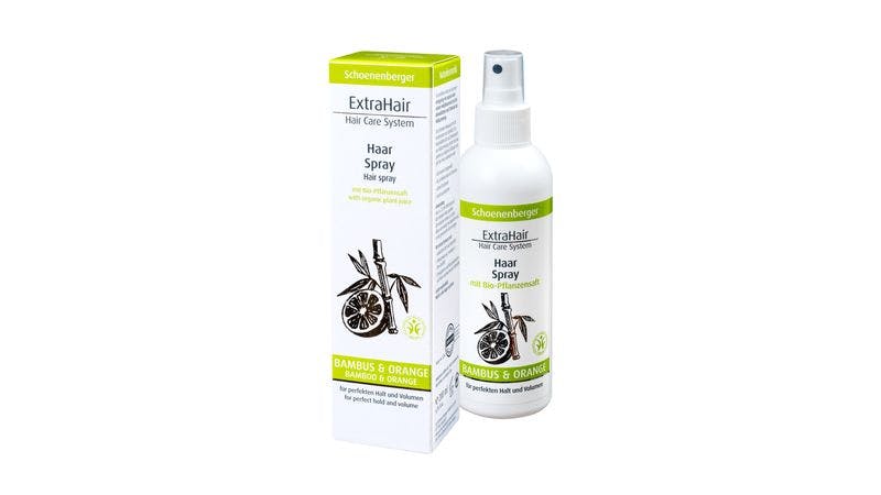 ExtraHair® Haar Spray mit Bio-Pflanzensaft u. Bambusextrakt BDIH