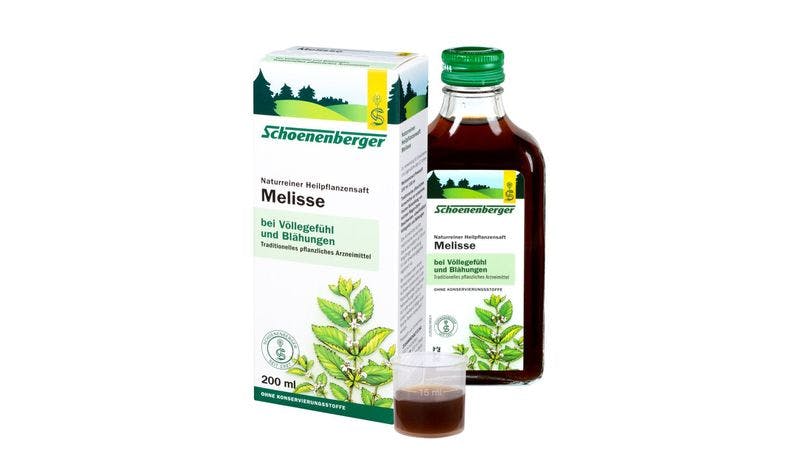 Melisse, Naturreiner Heilpflanzensaft bio