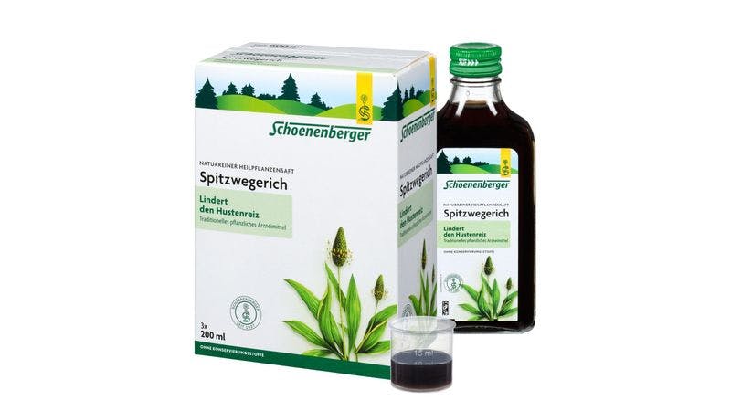 Spitzwegerich, Naturreiner Heilpflanzensaft bio
