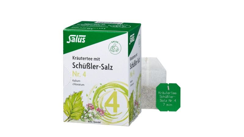 Salus® Kräutertee mit Schüßler-Salz Nr. 4 15FB