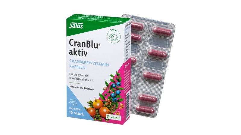 CranBlu®aktiv Cranberry-Vitamin-Kapseln 10 Kps