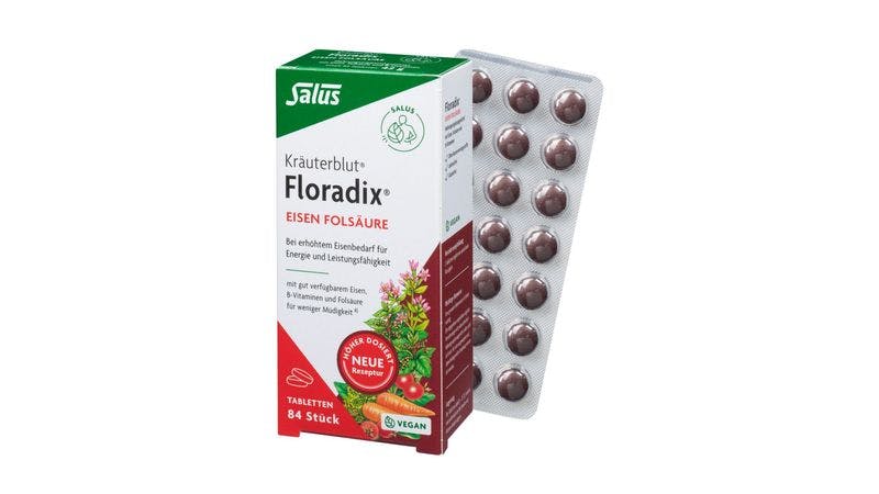 Floradix®Eisen Folsäure 84 Tbl