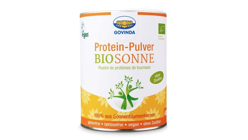 Sonnenblumen-Protein-Pulver